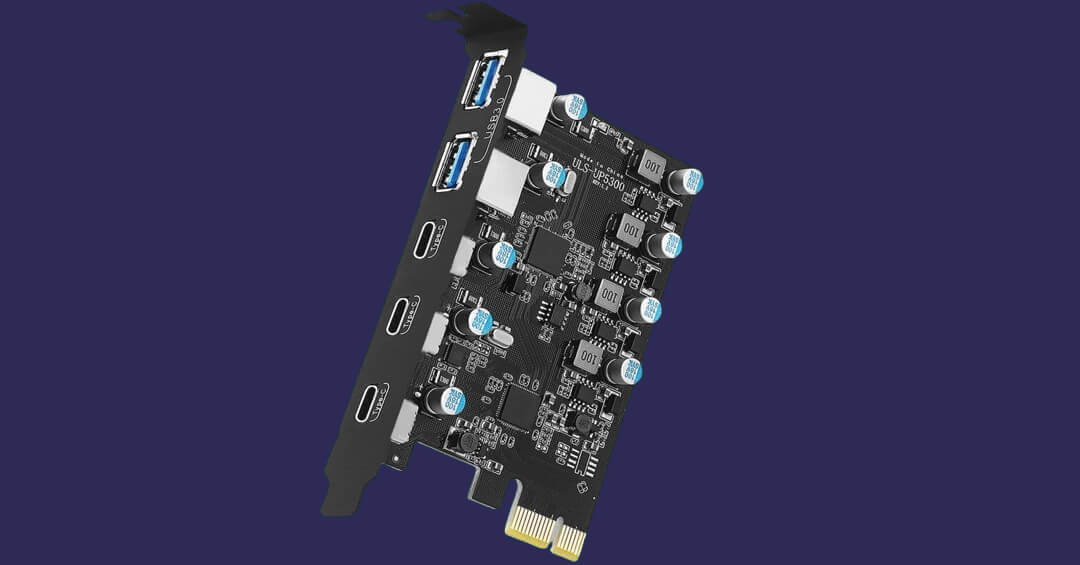 pcie usb expansion card